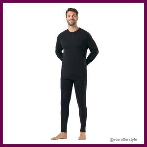Merino Wool Base Layer Set Thermal Underwear Men's Active Cold Weather